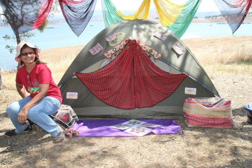 A Decorated Tent in Peer Fariyo