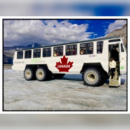 Our Ride to Athabasca Glacier