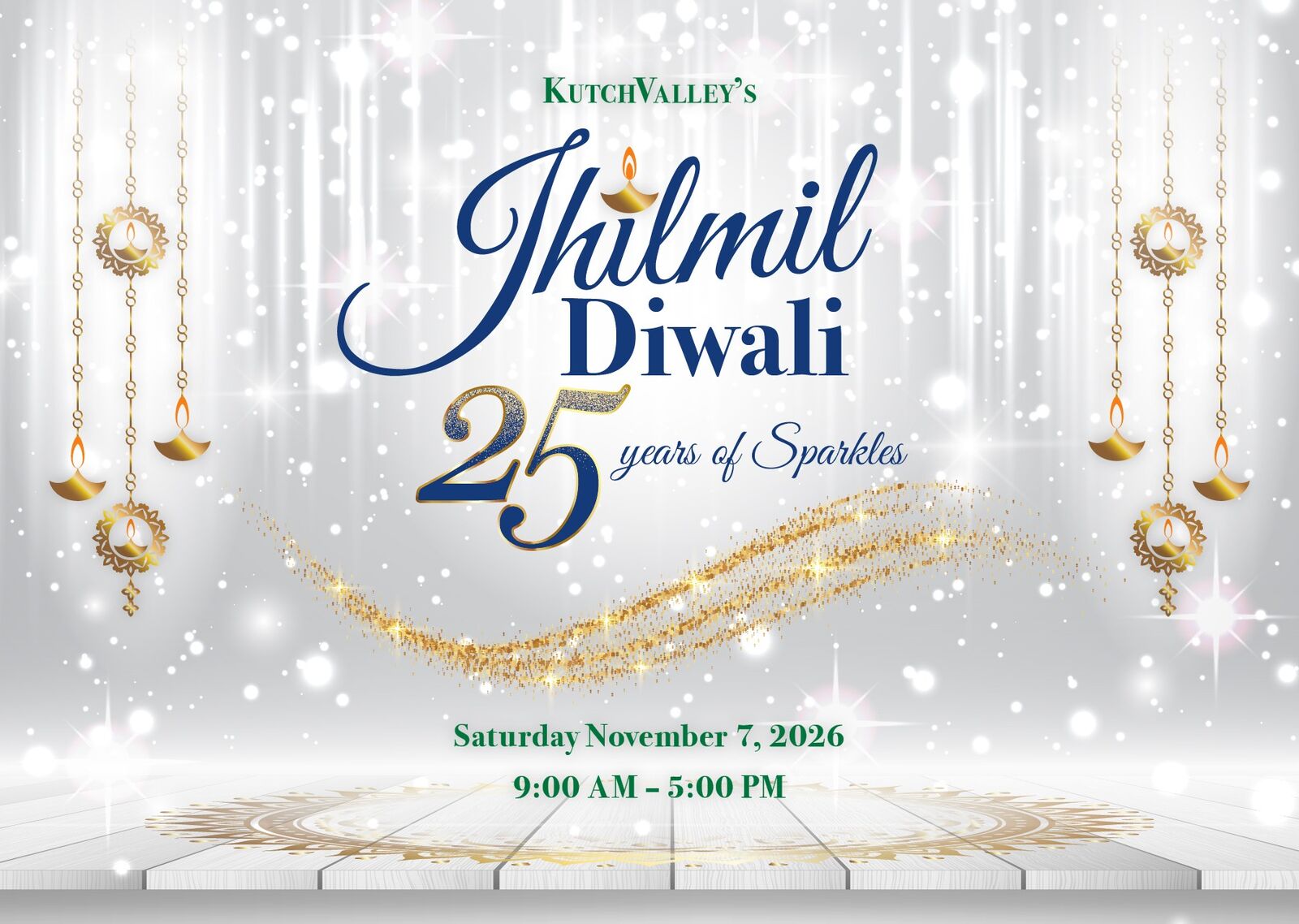 KV Jhilmil Diwali 2026 — 25 Years of Sparkles